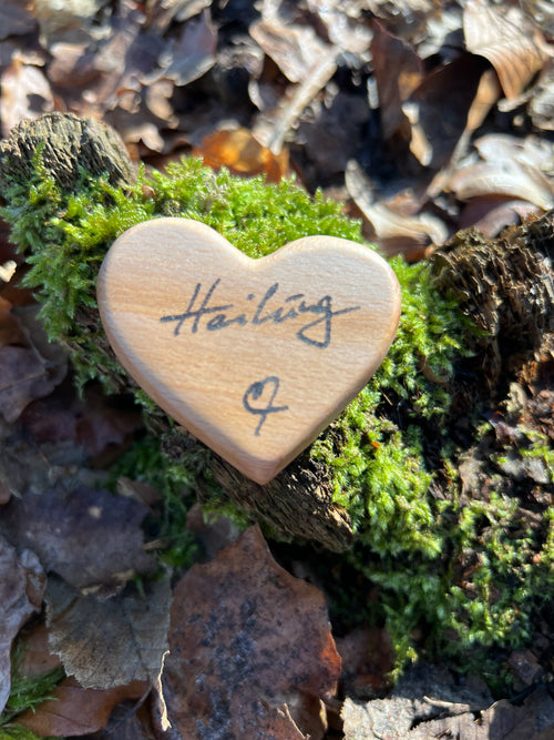 Herz der Heilung - Handschmeichler mit Spendenaktion